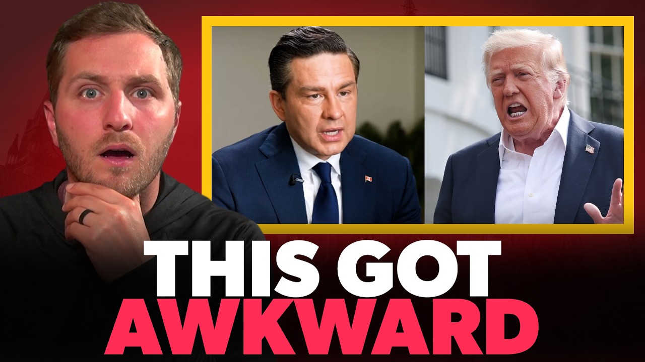 Poilievre PUT ON THE SPOT About Trump Loss—Tense Interview Moment Goes Viral