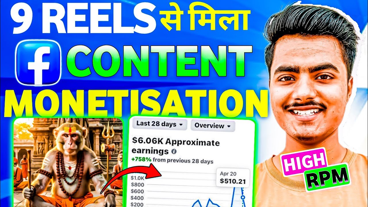 High RPM Facebook Idea: $100 Daily Content Monetization ON in 5 Days! 💸