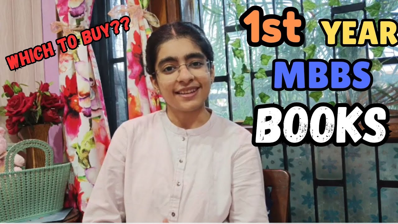 1st YEAR MBBS BOOKS TO BUY #mbbs #mbbs1styear  #neet2024