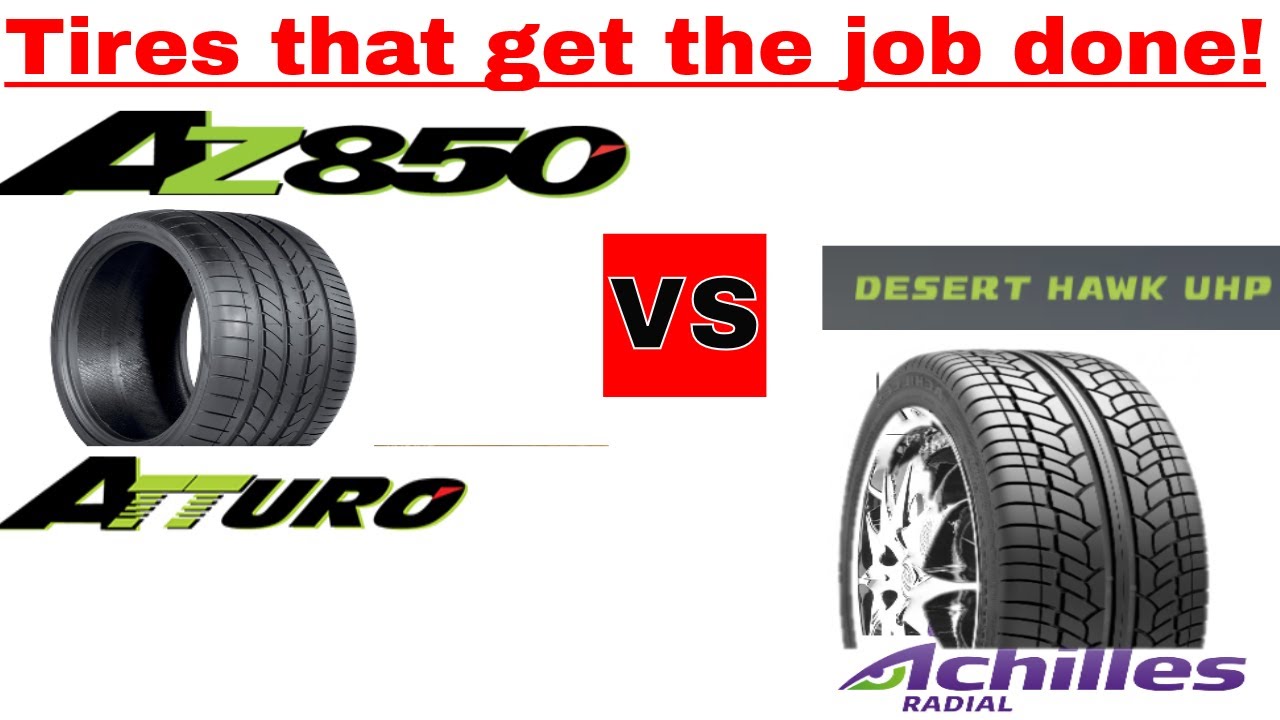 Atturo az850 vs Achilles Desert Hawk UHP