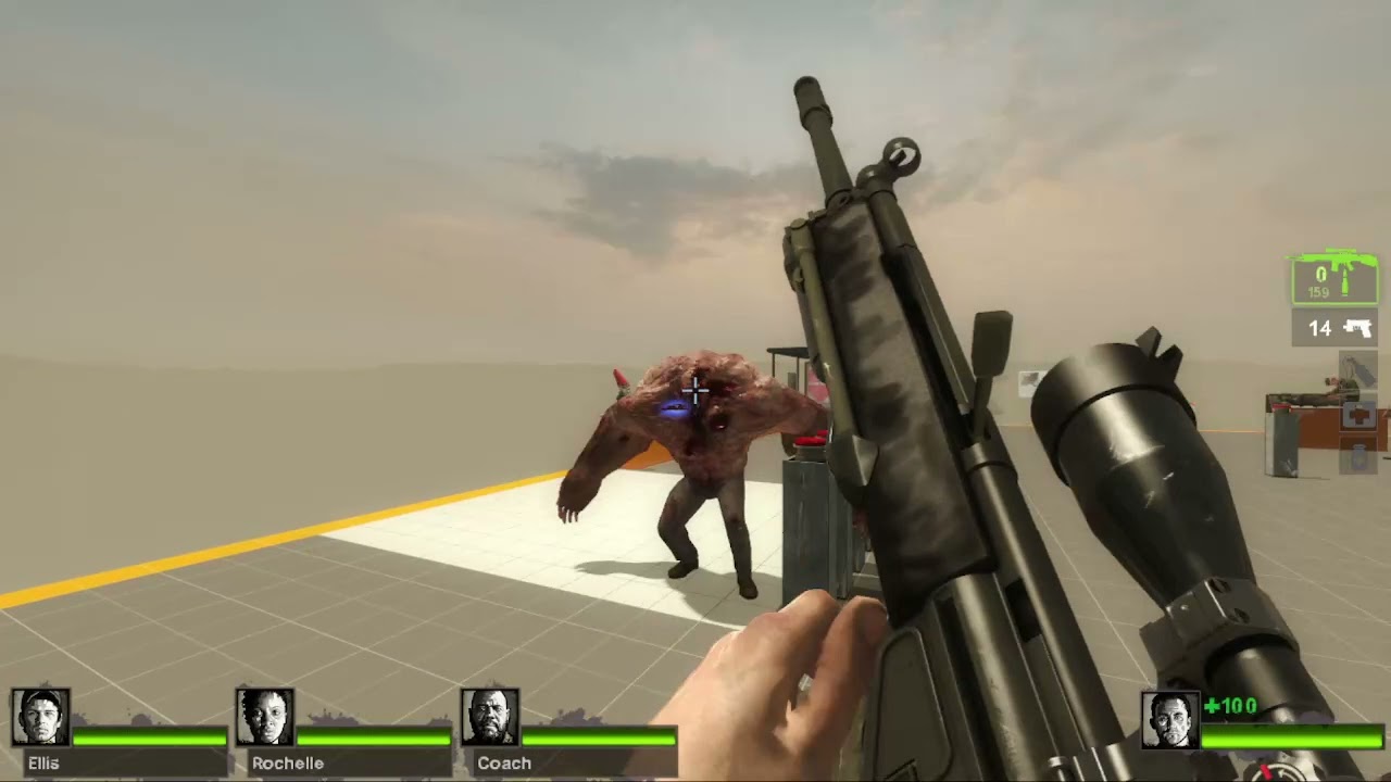 [L4D2] How many shots to kill ____ with Military Sniper?