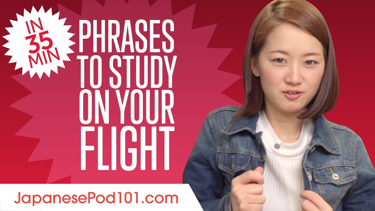 Phrases to Study on Your Flight to Japan