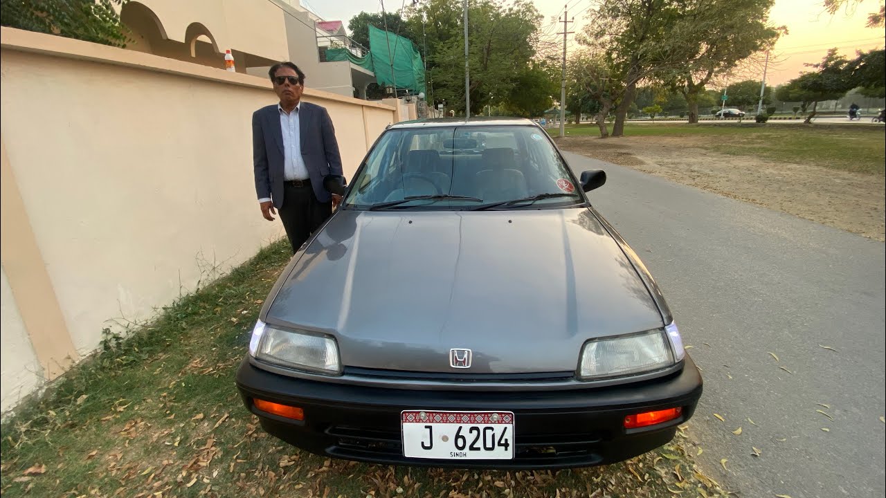 Dr Used Classic Honda Civic 88 Japan PowerPack ChilledAc Demand 650,000 Contact 03022633796 Karachi.