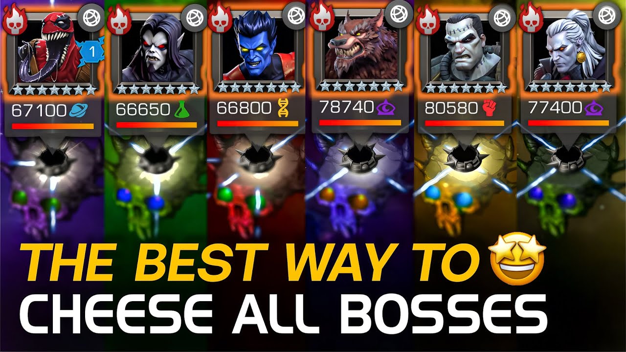 Easy Cheese Run! All 6 Bosses Destroyed?! - October Event Quest