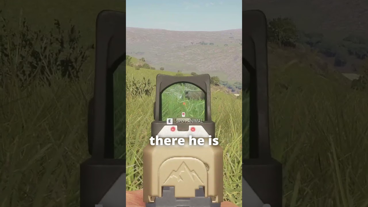I hunted a warthog with a GLOCK 🐗🔫 | theHunter: Call of the Wild