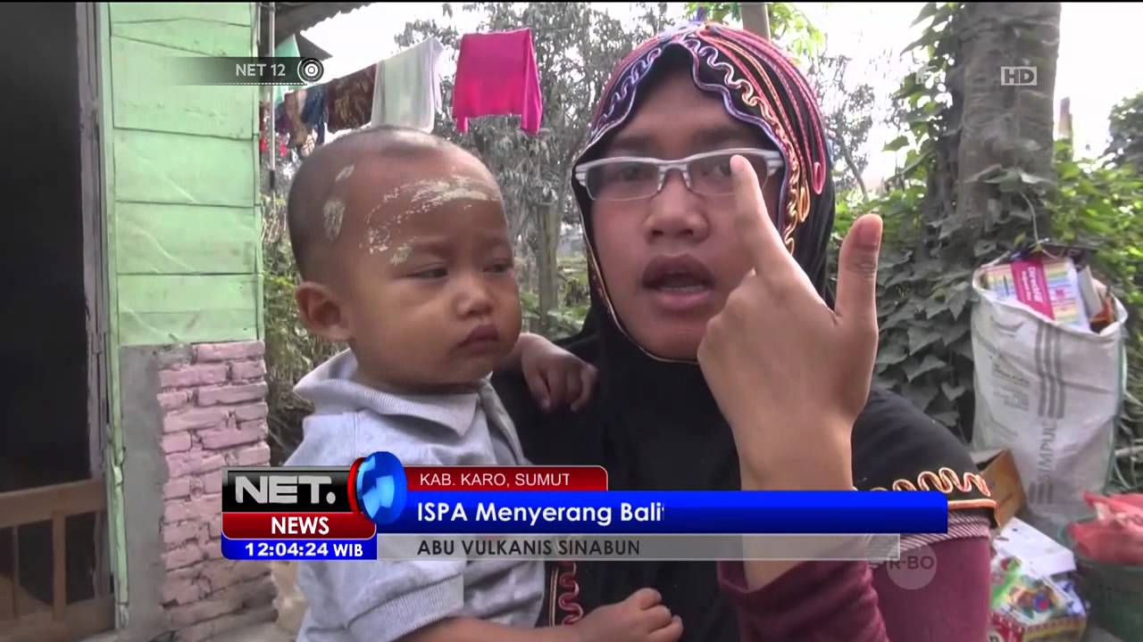 Abu Vulkanis Sinabung Masih Menyelimuti Berastagi -NET12