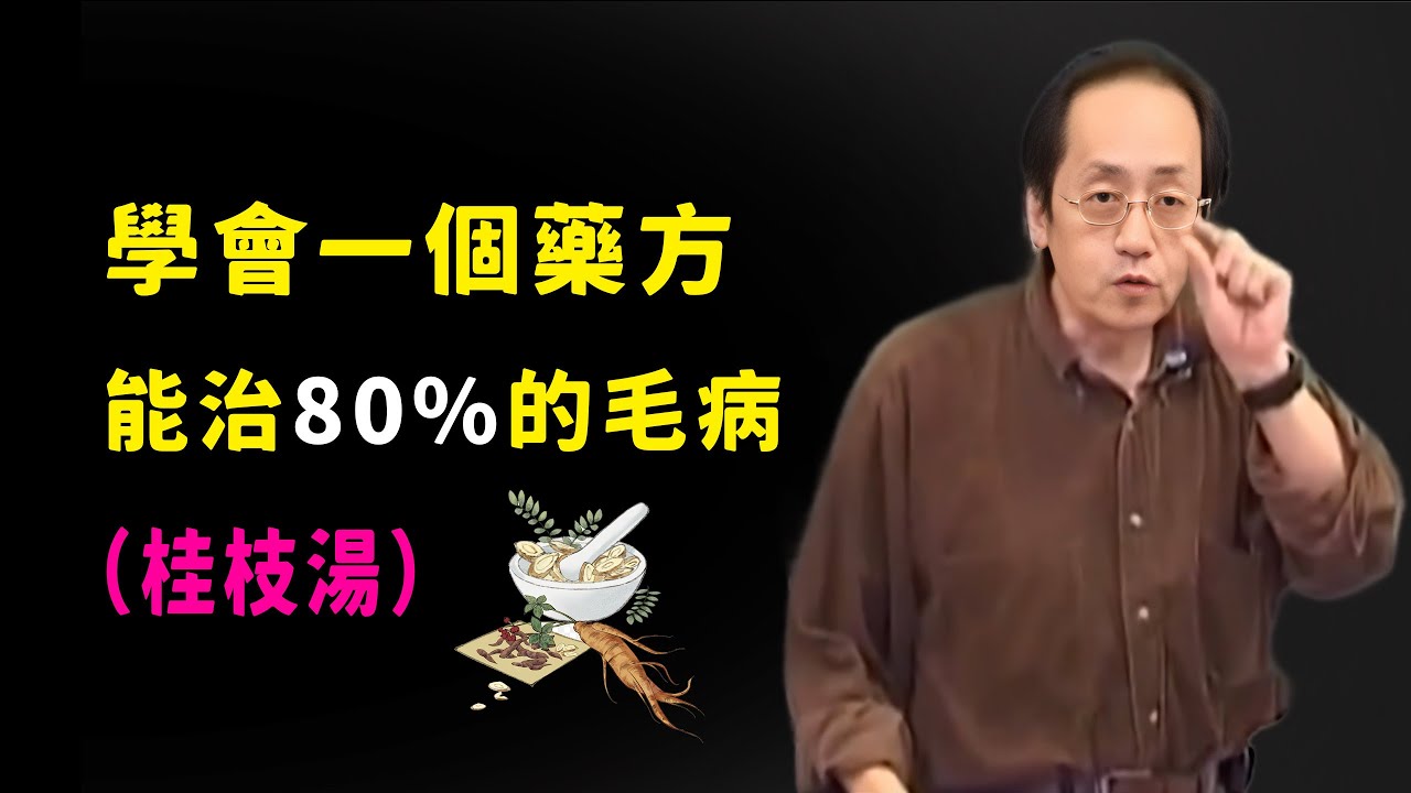 倪海廈：天下第一方，桂枝湯，增強免疫力，提高抵抗力，學會這個就等於學會了一大半的經方！#倪海廈#桂枝湯