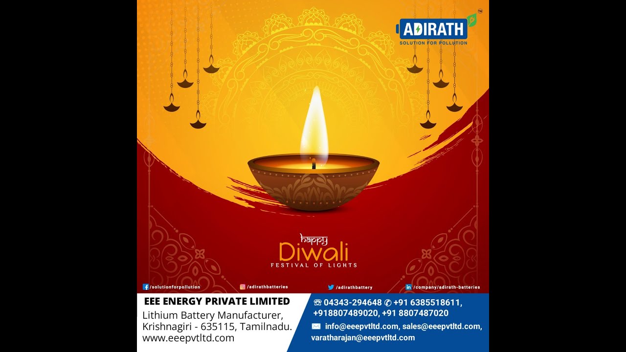 Happy Diwali | EEE Energy Private Limited | ADIRATH