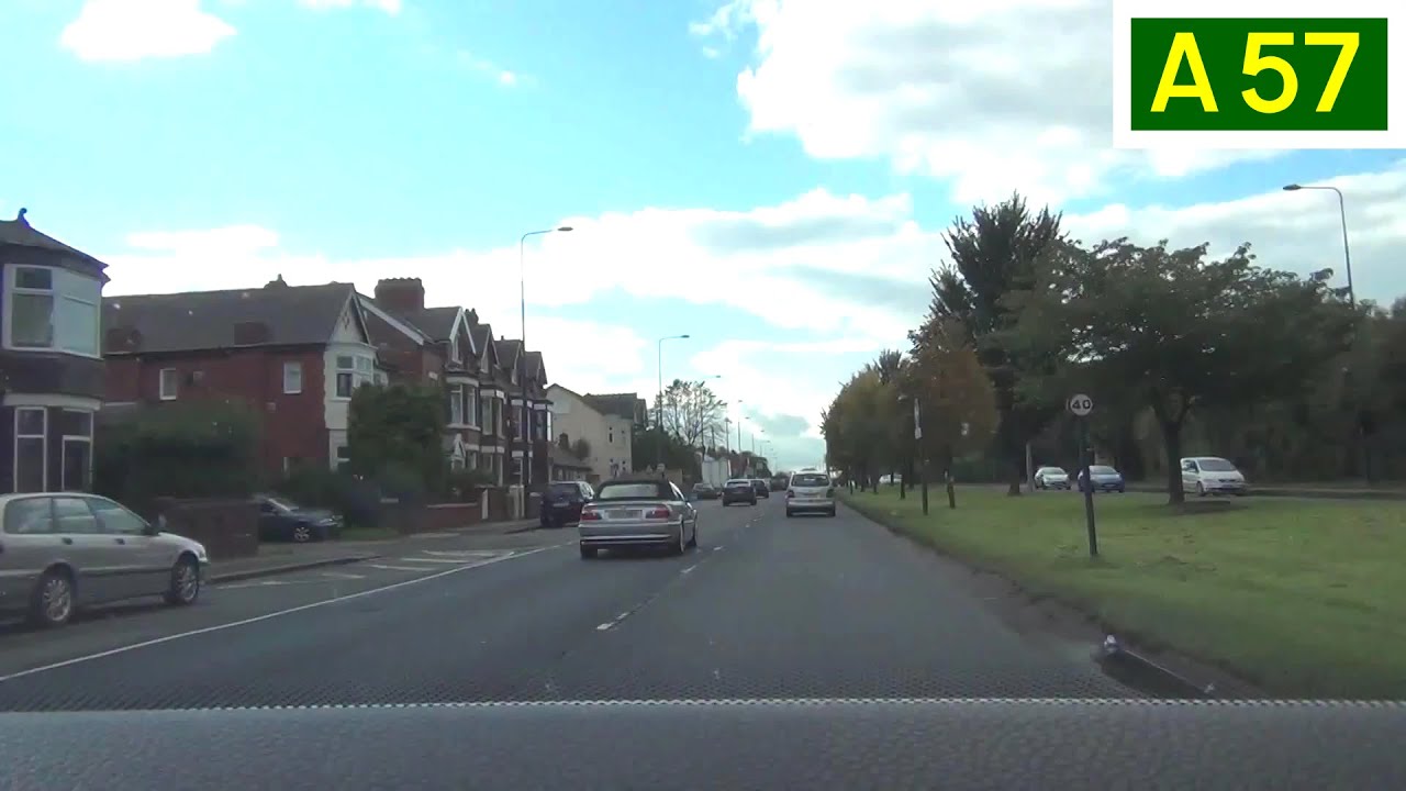 A57 Hyde Road, East Manchester - Westbound Front View (Part 1)