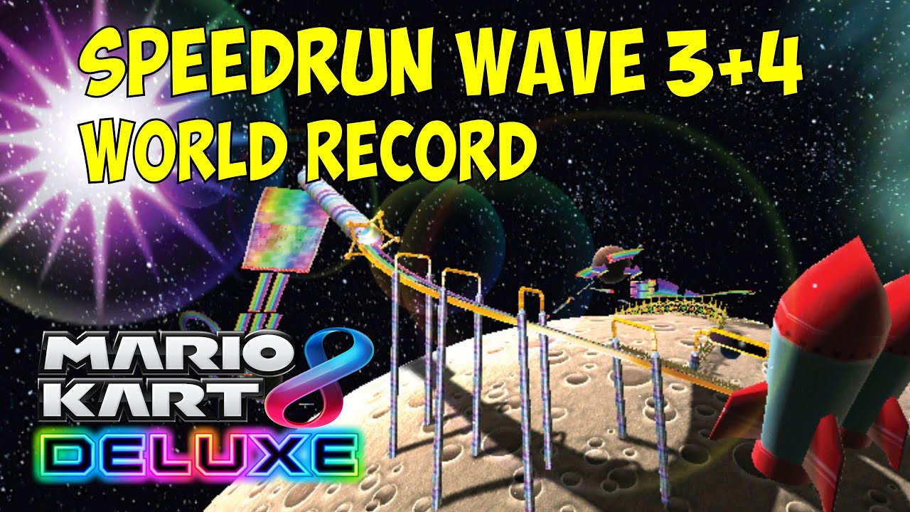 [SPEEDRUN #09] MARIO KART 8 DELUXE : 16 Tracks 150cc Items Cartridge DLC Wave 3+4 in 41:15 [WR]