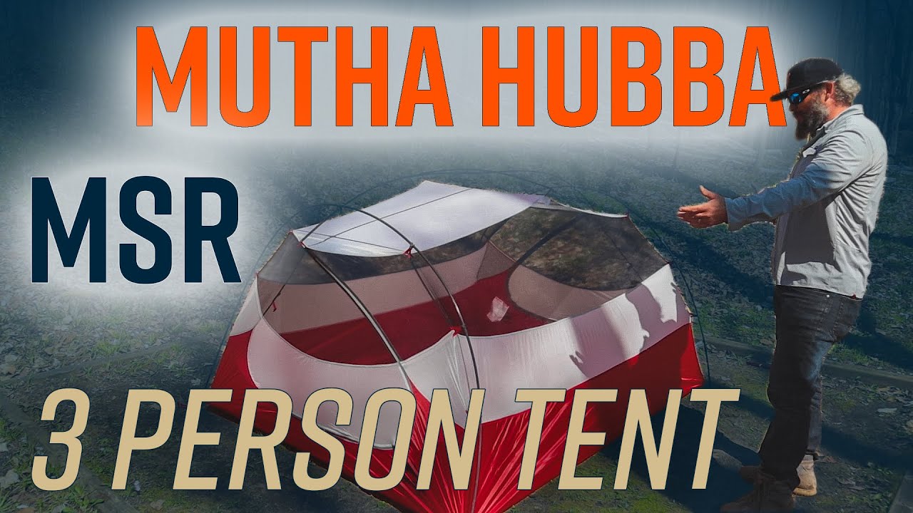 MSR Mutha Hubba - The packable three person tent