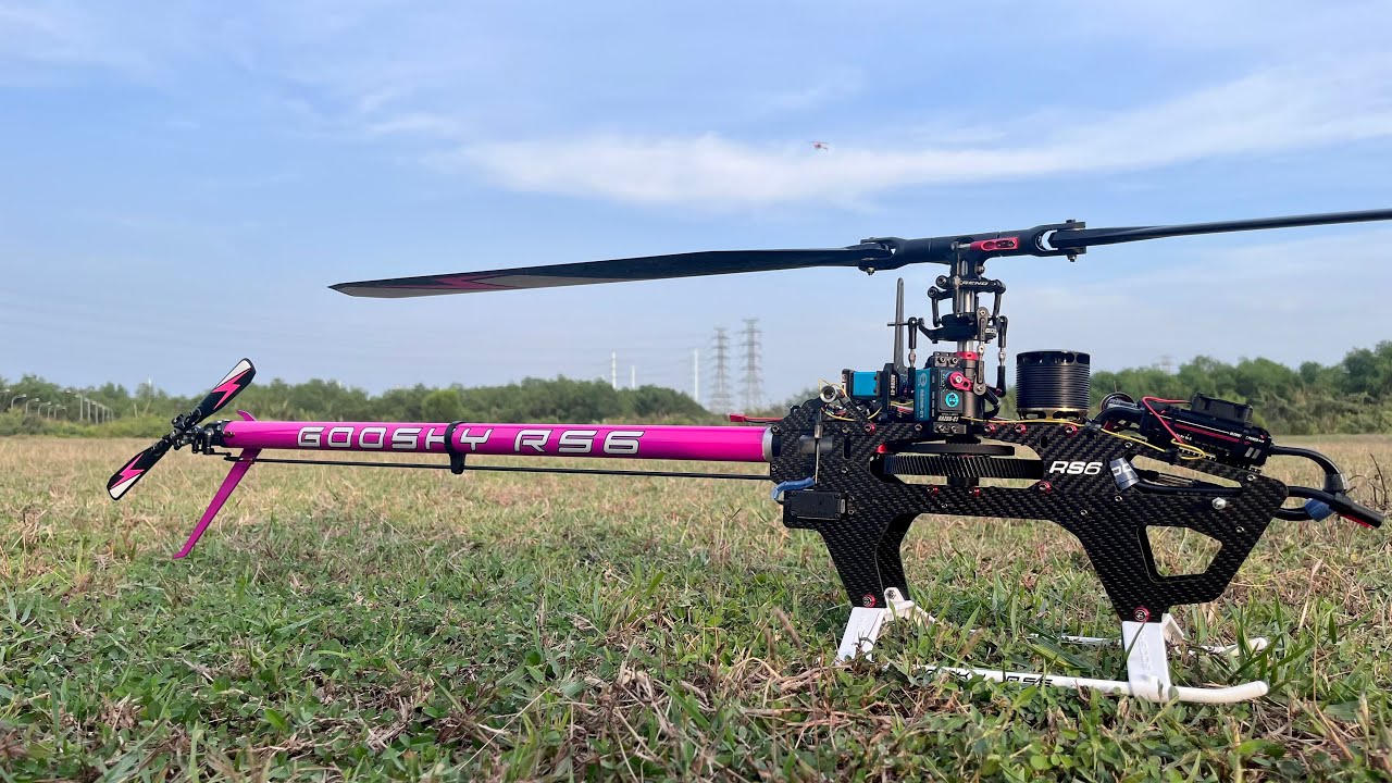 RC Helicopter Goosky RS6 with Vulcan Rotor - Pilot Masaki (Flight #1)