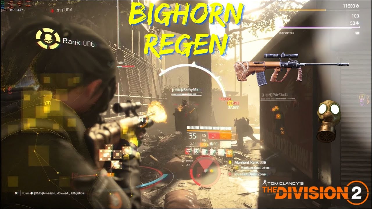 The Division 2 TU17.1 BigHorn Regen. Dark Zone PvP