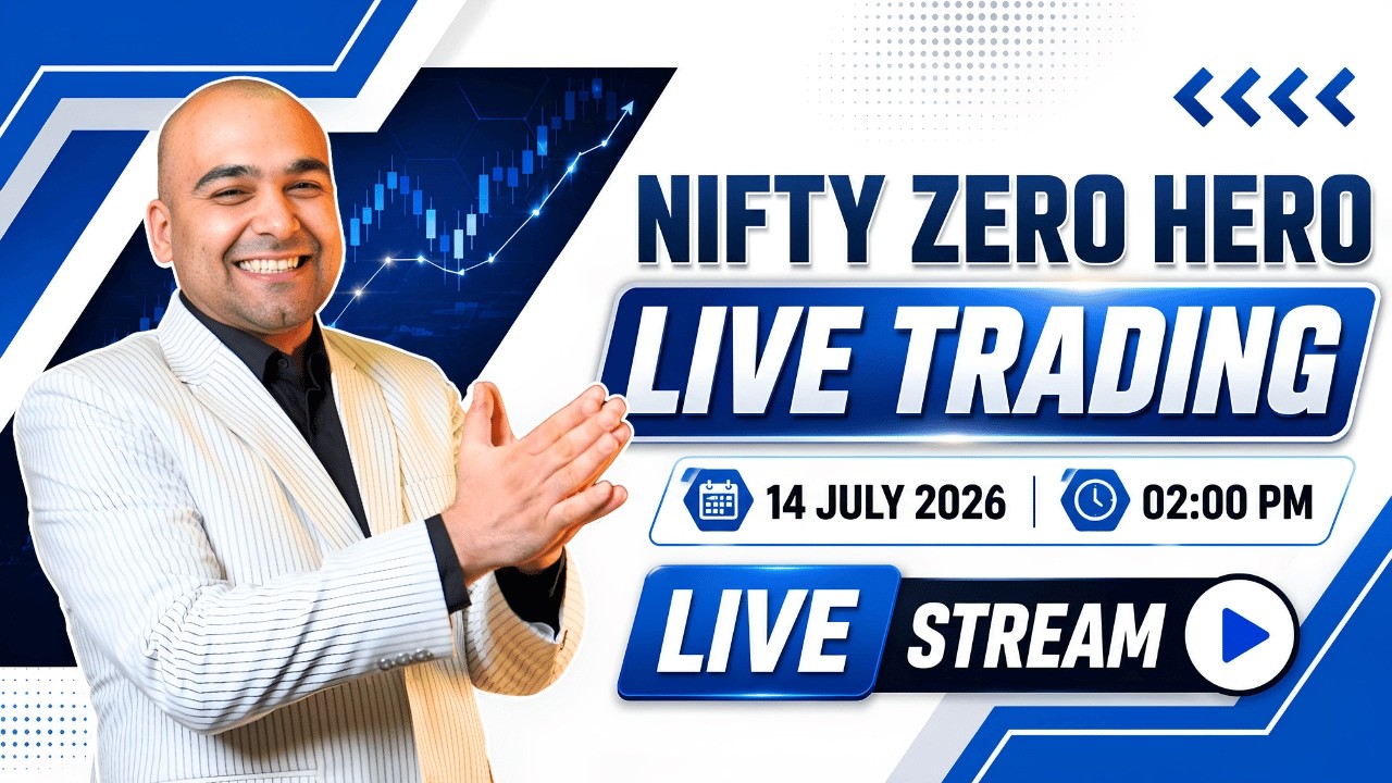 Live Trading ZERO HERO TRADE ✅ #nifty  #livetrading