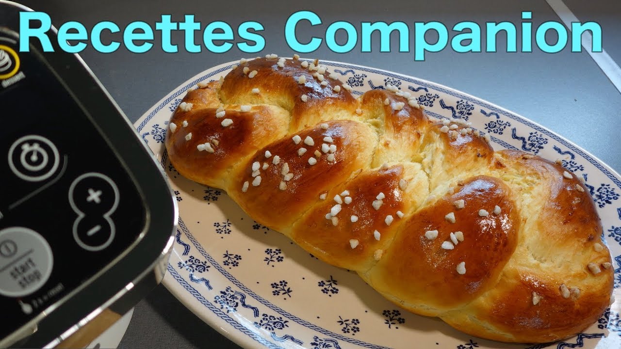 Brioche tressée à la mie filante - Brice RC Recettes Companion