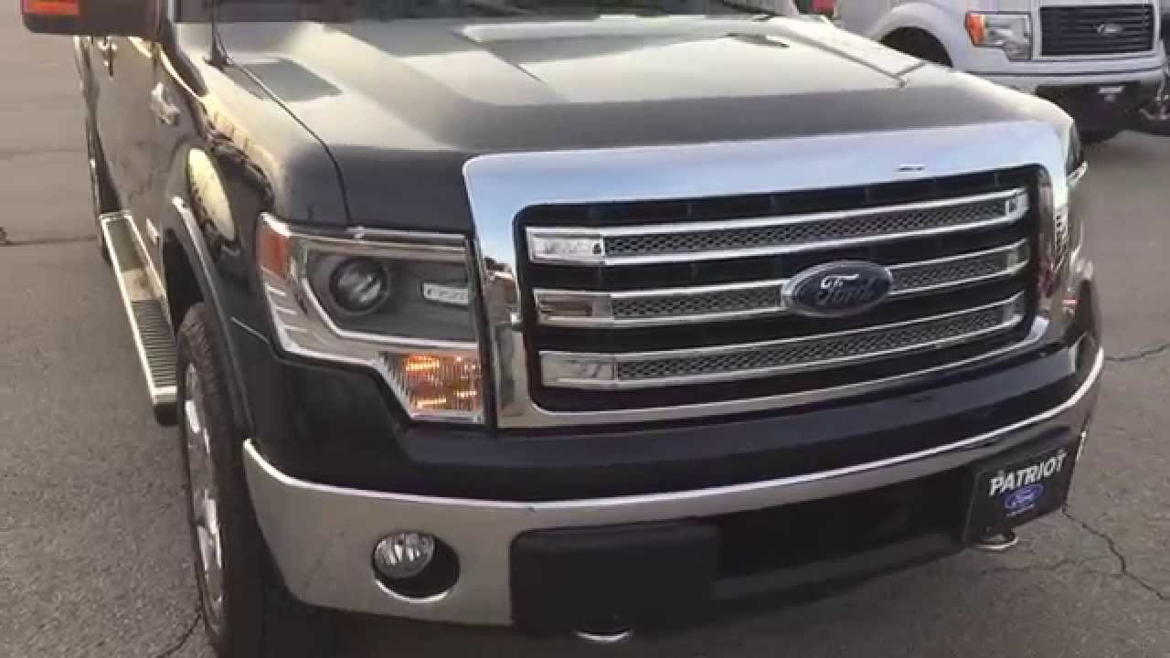 EKF45927 2014 Ford F 150 King Ranch Black @PatriotFord