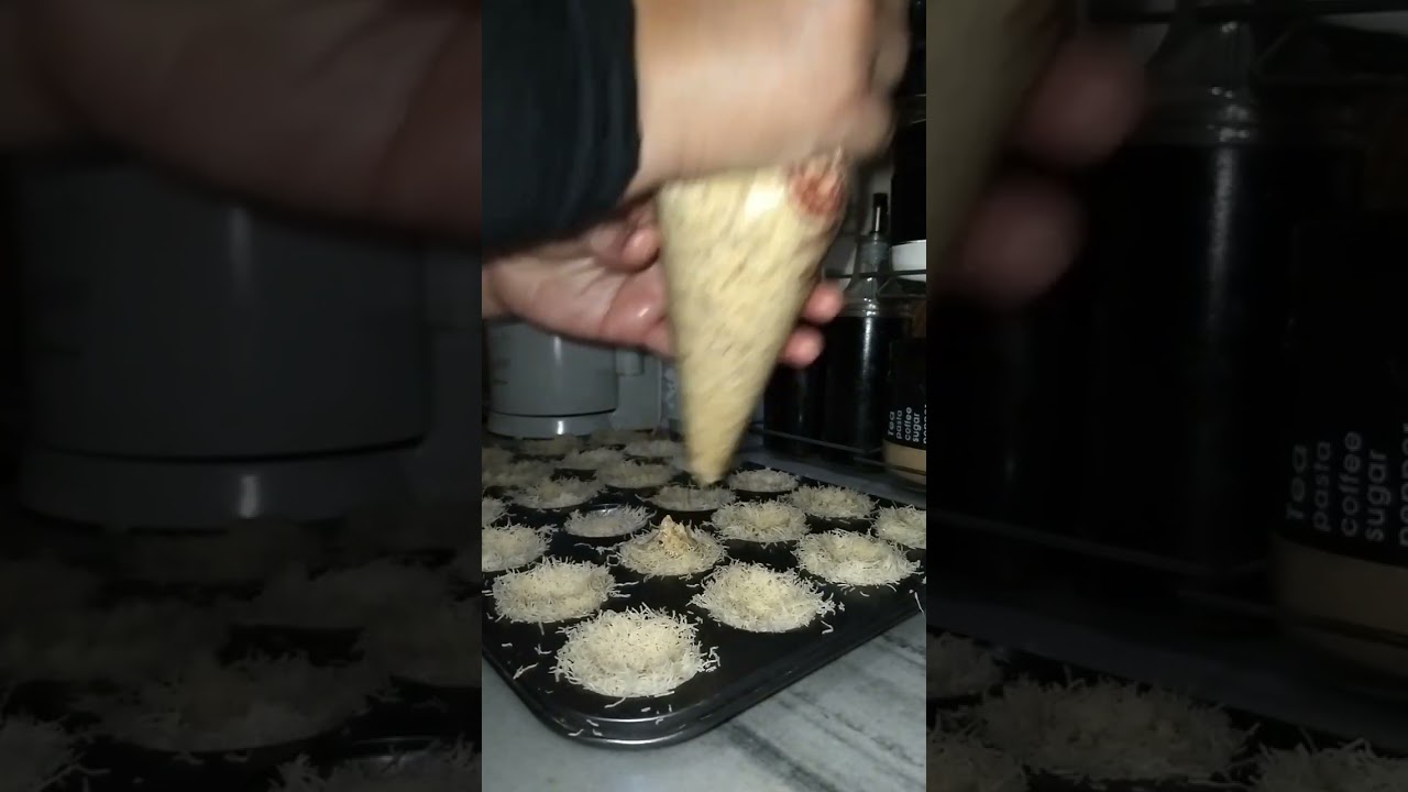 ميني اموندين بالقطايف طريقة سهلة وبسيطة بنة ولا اروع 😋🇩🇿🇩🇿