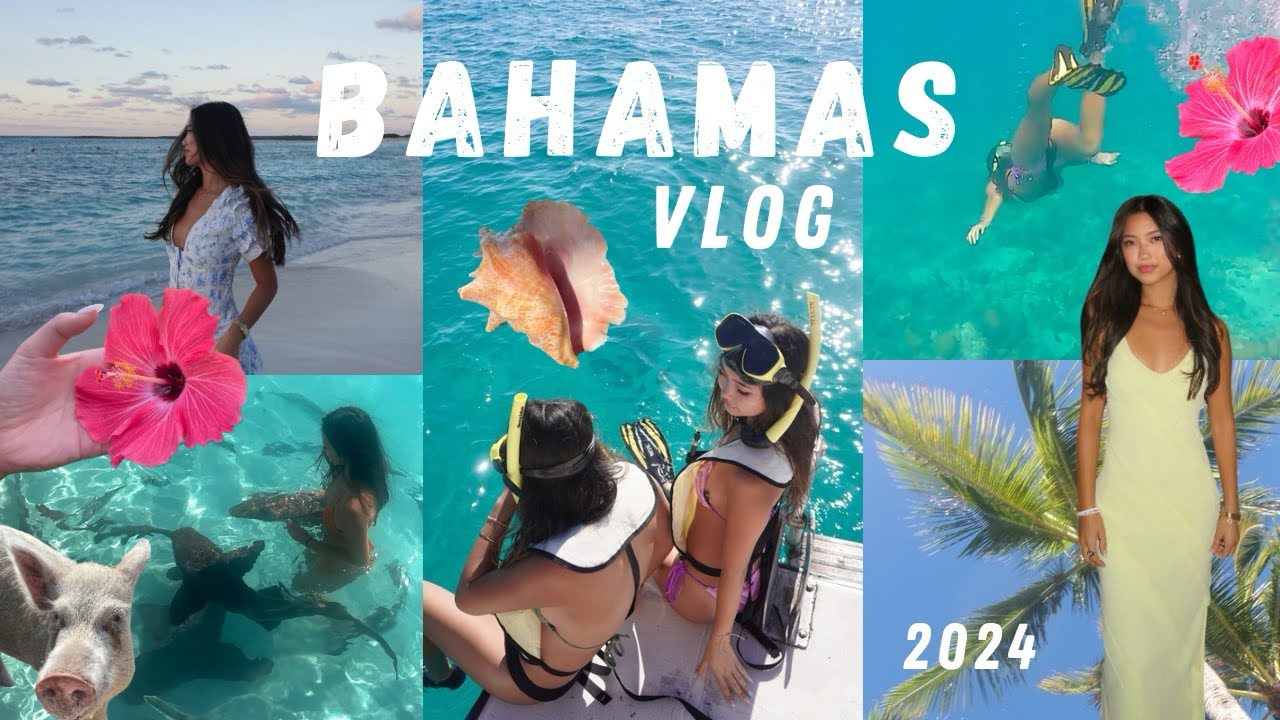 BAHAMAS VLOG *swim with pigs, snorkeling, beach days, chatting, etc* 🌺🏝️
