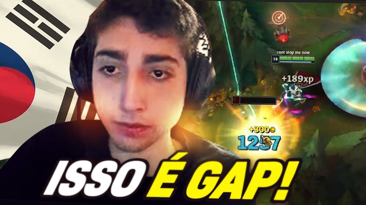 JEAN MAGO CONHECEU O JG GAP COREANO