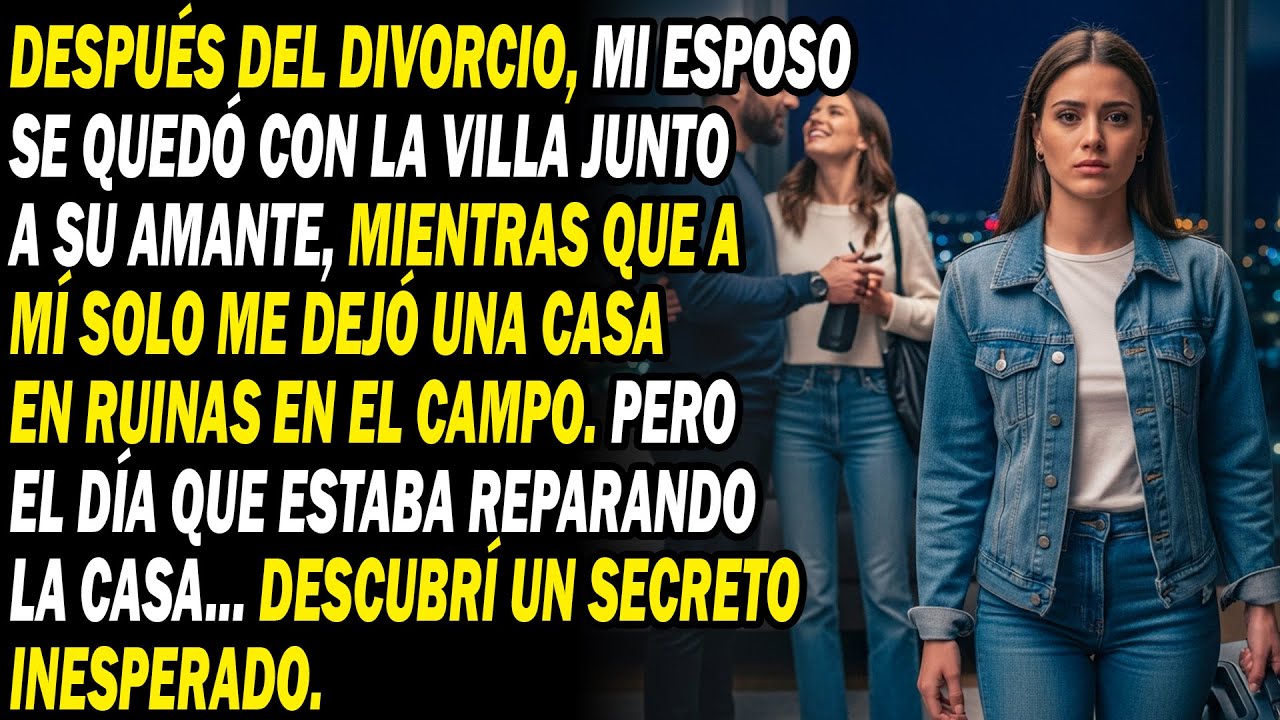 Exesposo Tomó Villa Con Amante; Yo, Casa Rural En Ruinas. Al Repararla, Hallé Un Secreto Increíble