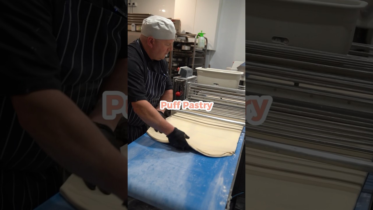 Как мы готовим слоёное тесто в нашей кондитерской 🤫 