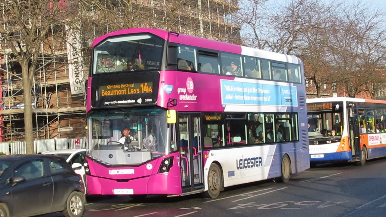 Buses & Trains at Leicester | December 2022