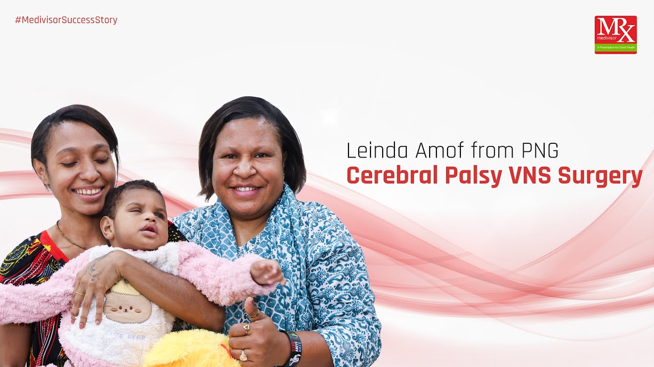 Leinda Amof from PNG -           Cerebral Palsy VNS Surgery
