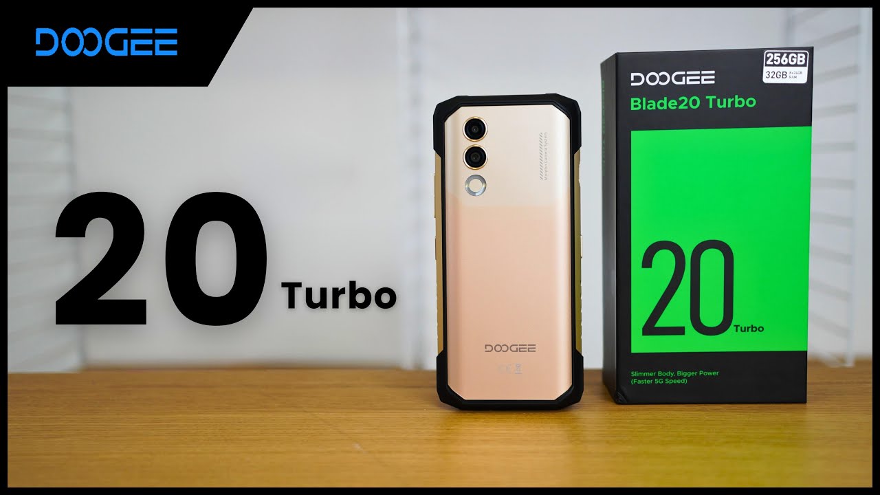 Doogee Blade20 Turbo: Доступный смартфон с Dimensity 7050 и «бесконечной» батареей 🔥