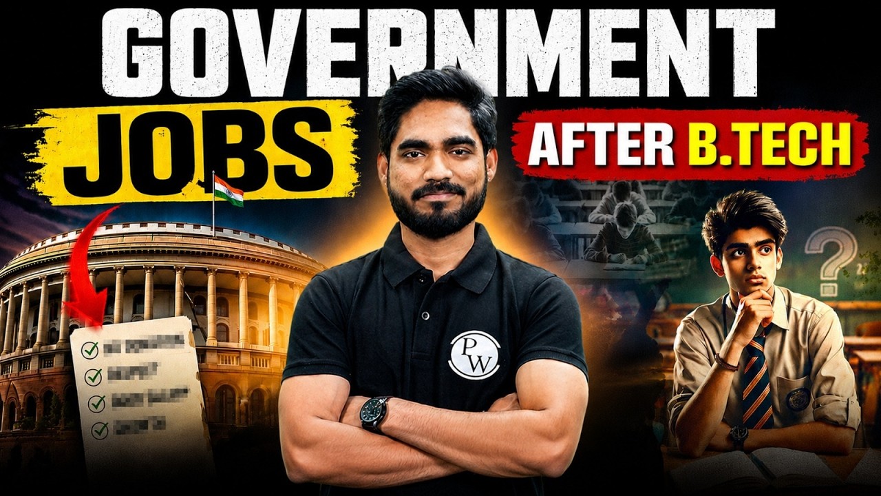 Top Government Jobs After BTech 📢| Salary, Eligibility & Selection Process Explained