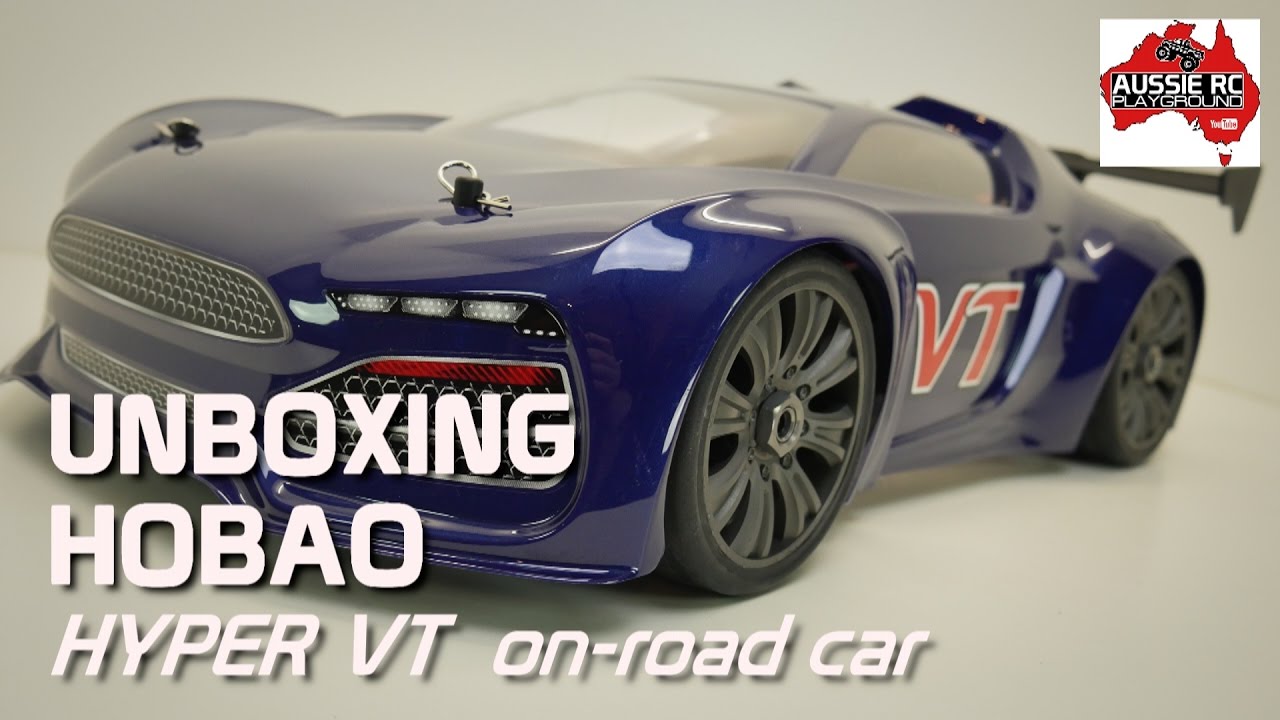 Распаковка: дорожный автомобиль HoBao Hyper VT в масштабе 1/8