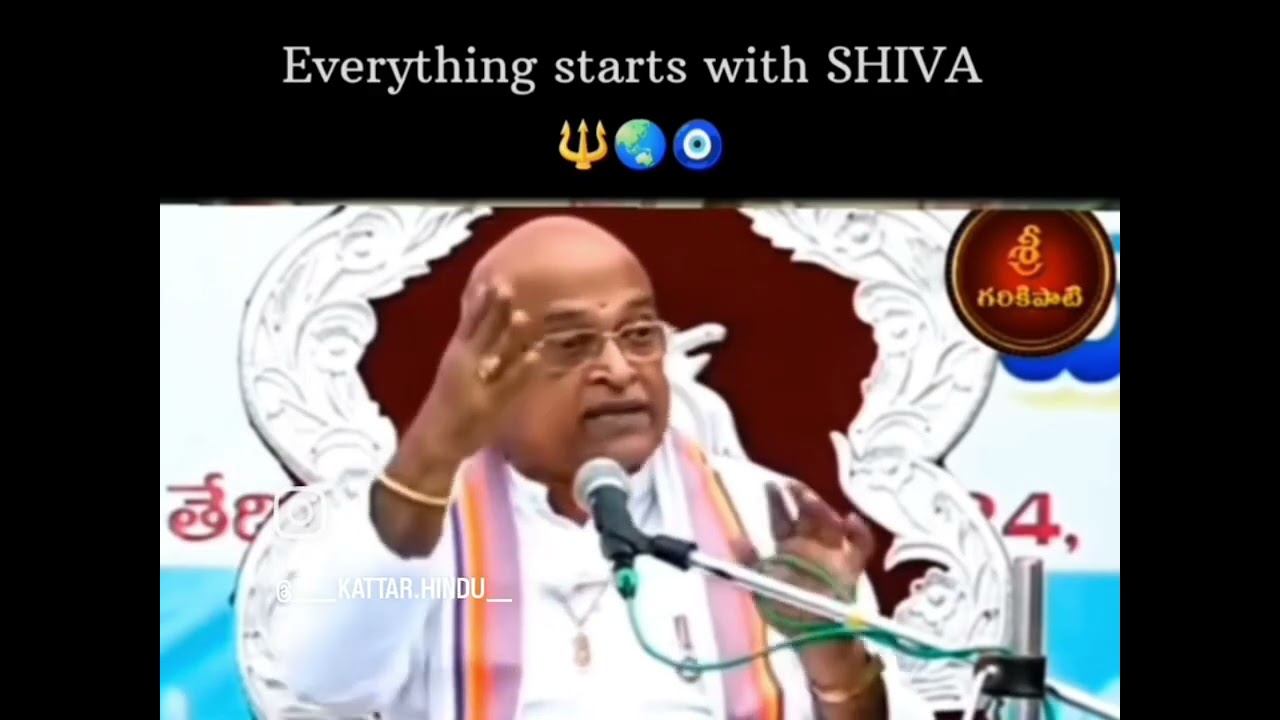 Anni shivayye🫀🫀 #prabhas #spiritprabhas #srichagantipravachanam #sanatandharma #garikapati  