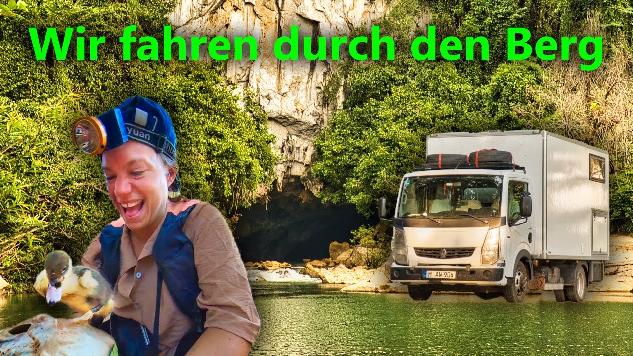 Geheimtipp in LAOS - Kong Lor Höhle | Wohnmobil-Weltreise nach Südostasien | Ep 56