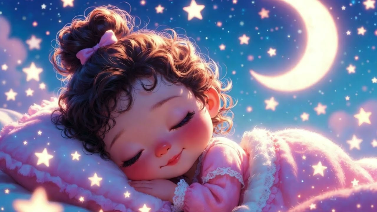 Sleepy Time Nursery Rhyme for Children | Moon Stars Sweet Dreams Song
