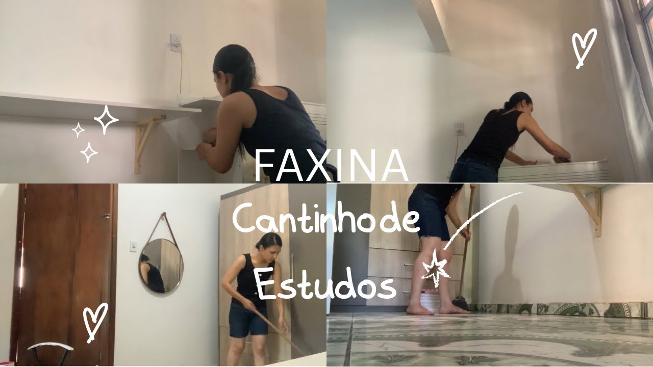 Daily VLOG | Faxina no Cantinho de Estudos