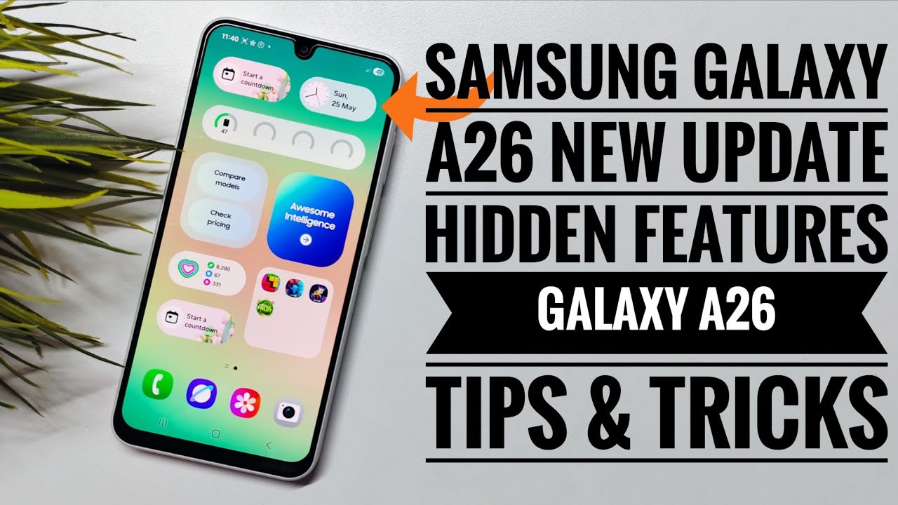 Samsung Galaxy A26 New Update Hidden Features | Galaxy A26 Tips & Tricks | Hindi-हिंदी