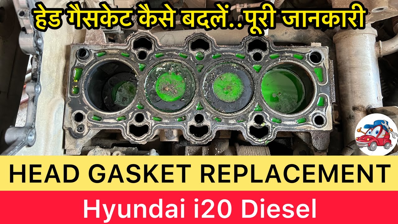 Car Head Gasket Replacement | Engine Overheating Problem | Hyundai i20 Timing Setting