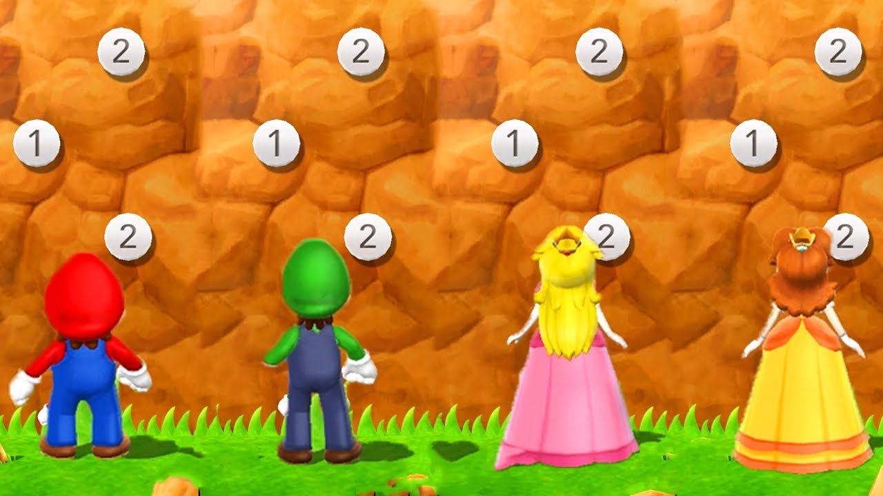 Mario Party 9 - Mario vs Peach vs Luigi vs Daisy - Master CPU