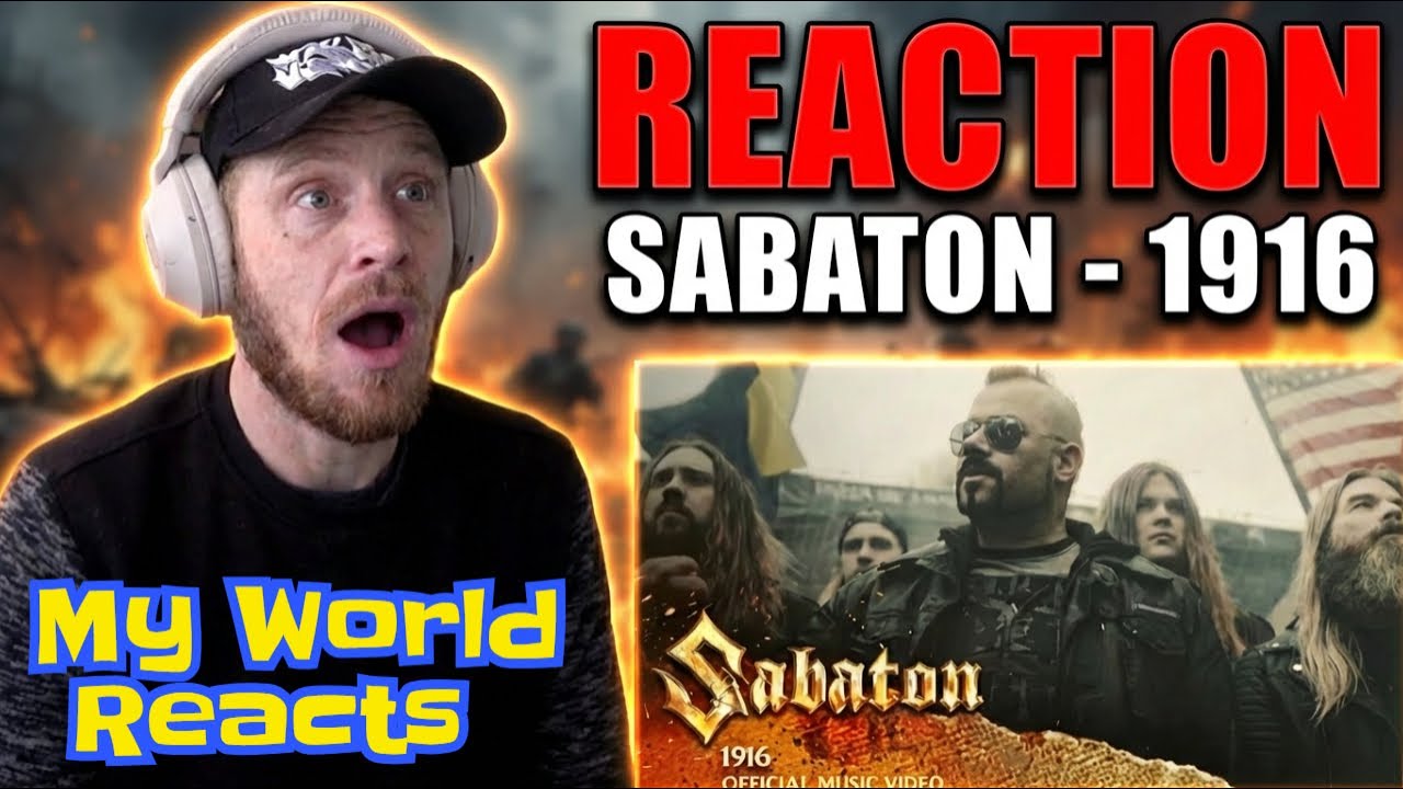 British Guy Reacts To SABATON 1916 (Official Music Video)