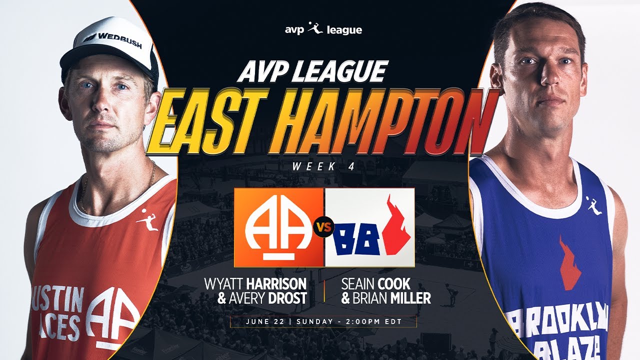 AVP LEAGUE WEEK 4 - EAST HAMPTON, NY | Men &ndash; Austin Aces v Brooklyn Blaze