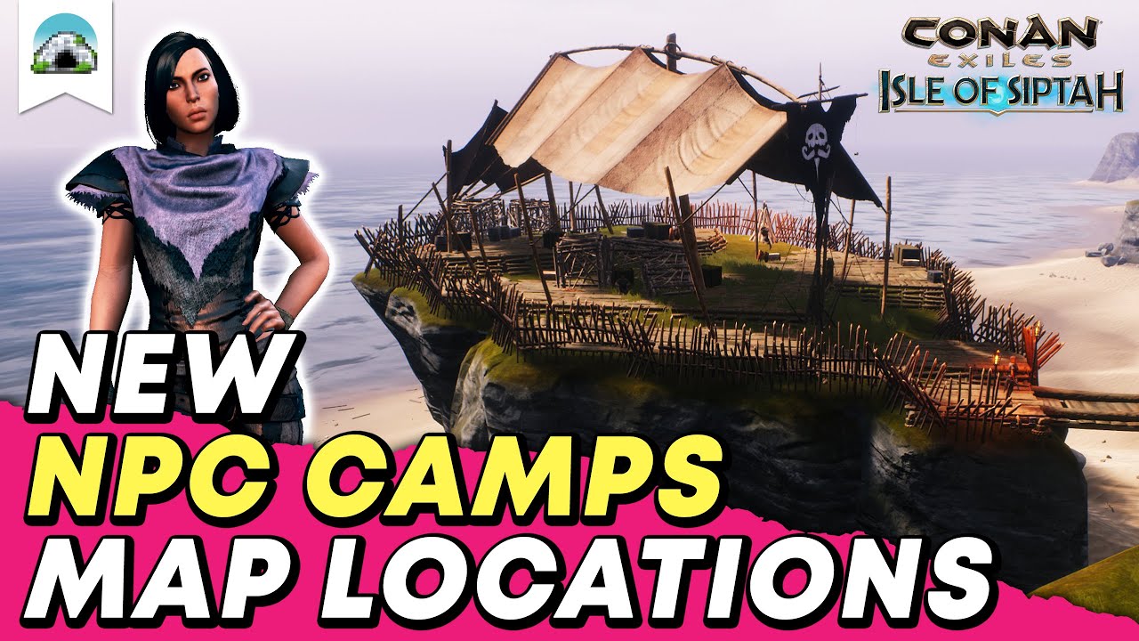 New NPC Camp Locations for capturing Thralls - Guide | Conan Exiles: Isle of Siptah