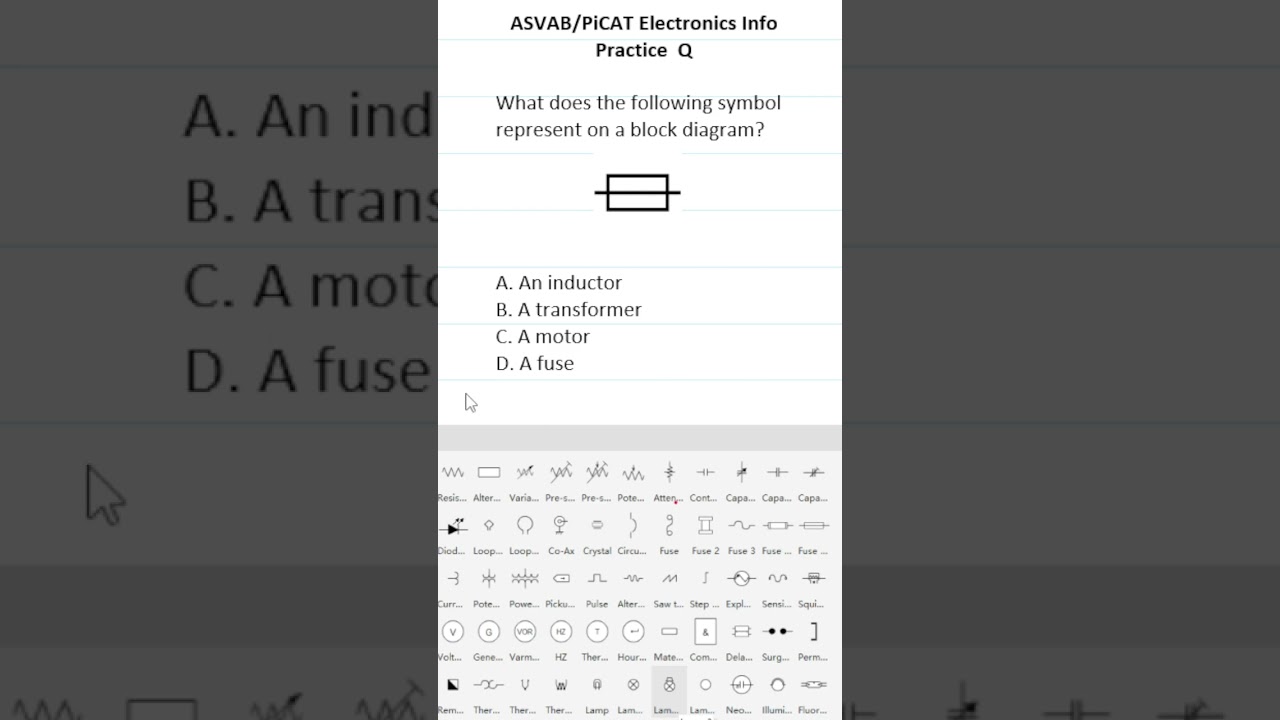 ASVAB/PiCAT Electronics Information Practice Test Question #acetheasvab with #grammarhero