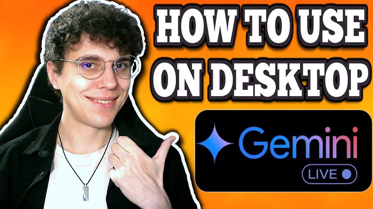 How To Use Gemini Live On Desktop - Google AI Studio Tutorial