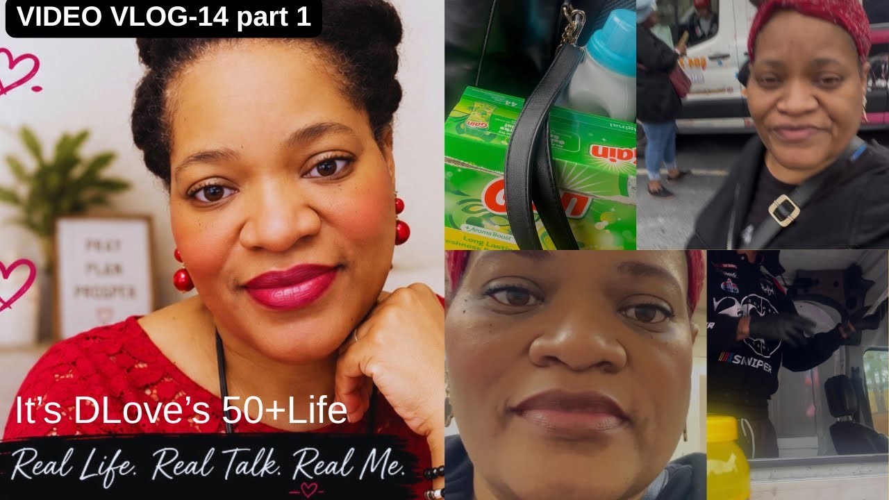 A Day In My Life-Vlog14-ATL food truck,Eating Candy Pig lip, Laundry Day-(It’s DLove’s 50+ Life)