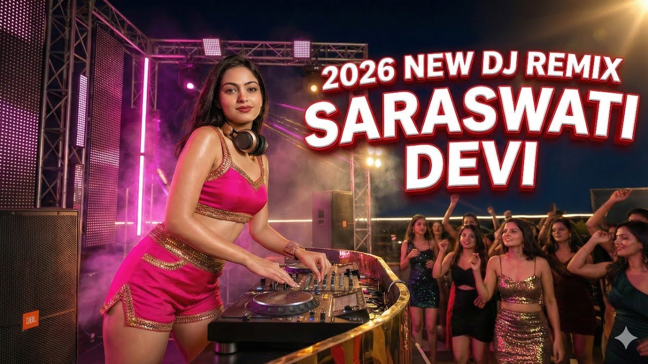 DJ Remix 2026 ! Om Jai Maa Saraswati | Divine Appearance in DJ Night