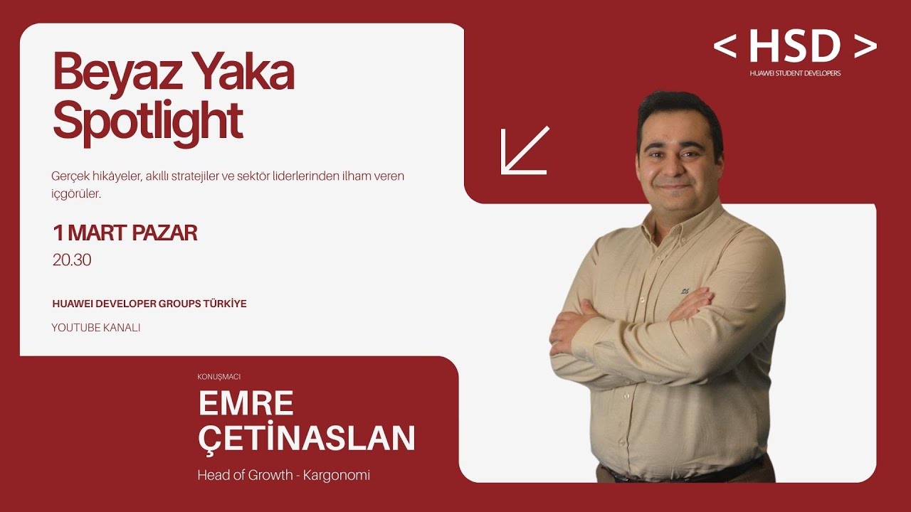 🎙️ Beyaz Yaka Spotlight - HSD Konya Teknik
