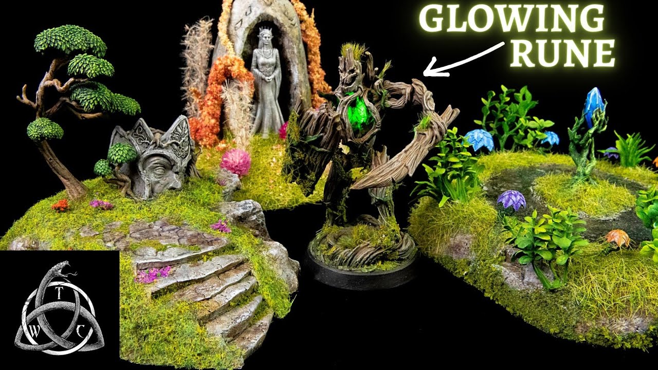 DIY Forest Scatter Terrain for Tabletop Gaming