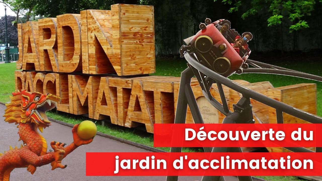 On découvre le Jardin d'Acclimatation à Paris avec ses coasters