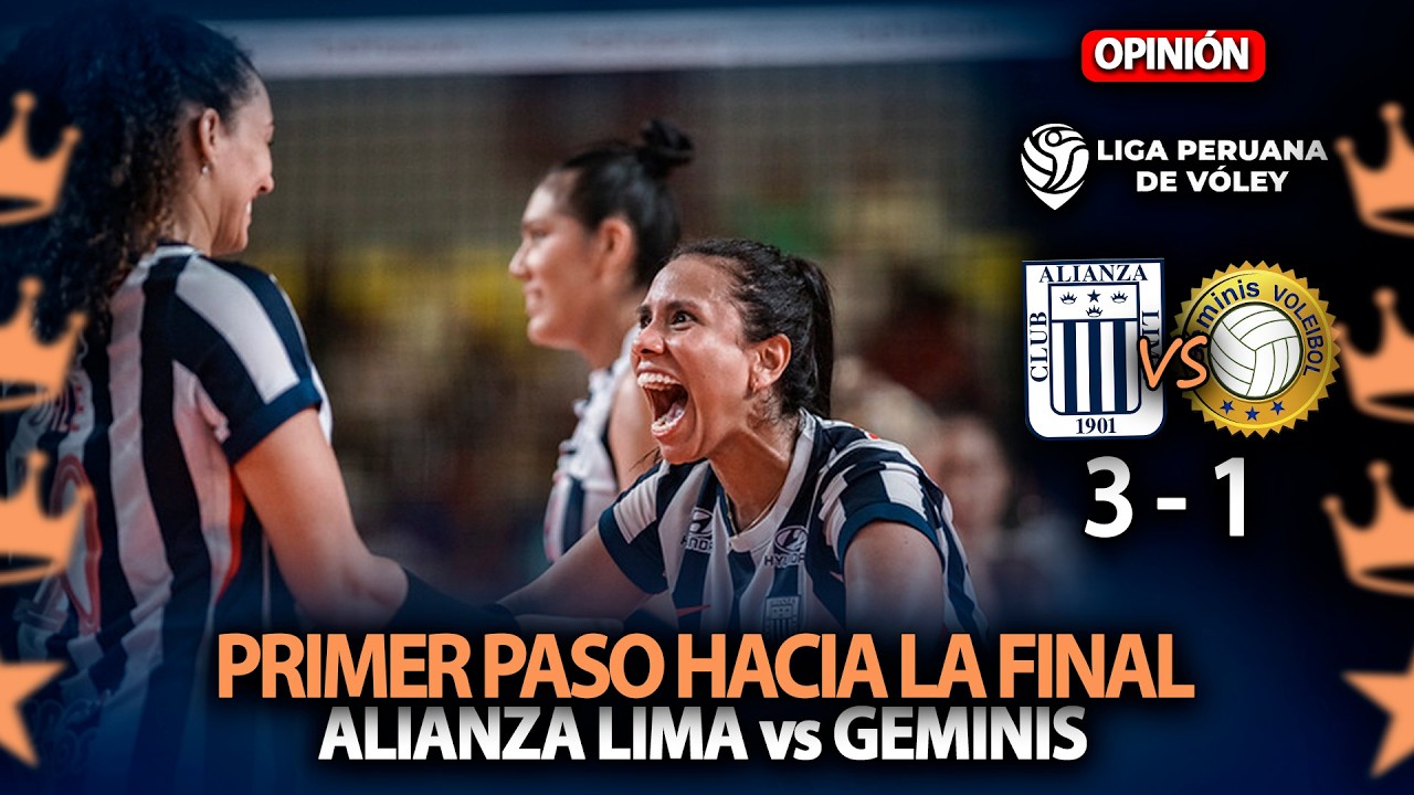 ALIANZA LIMA 3 - 1 GEMINIS💥PRIMERA SEMINIFAL GANADA💥ALIANZA LIMA vs GEMINIS