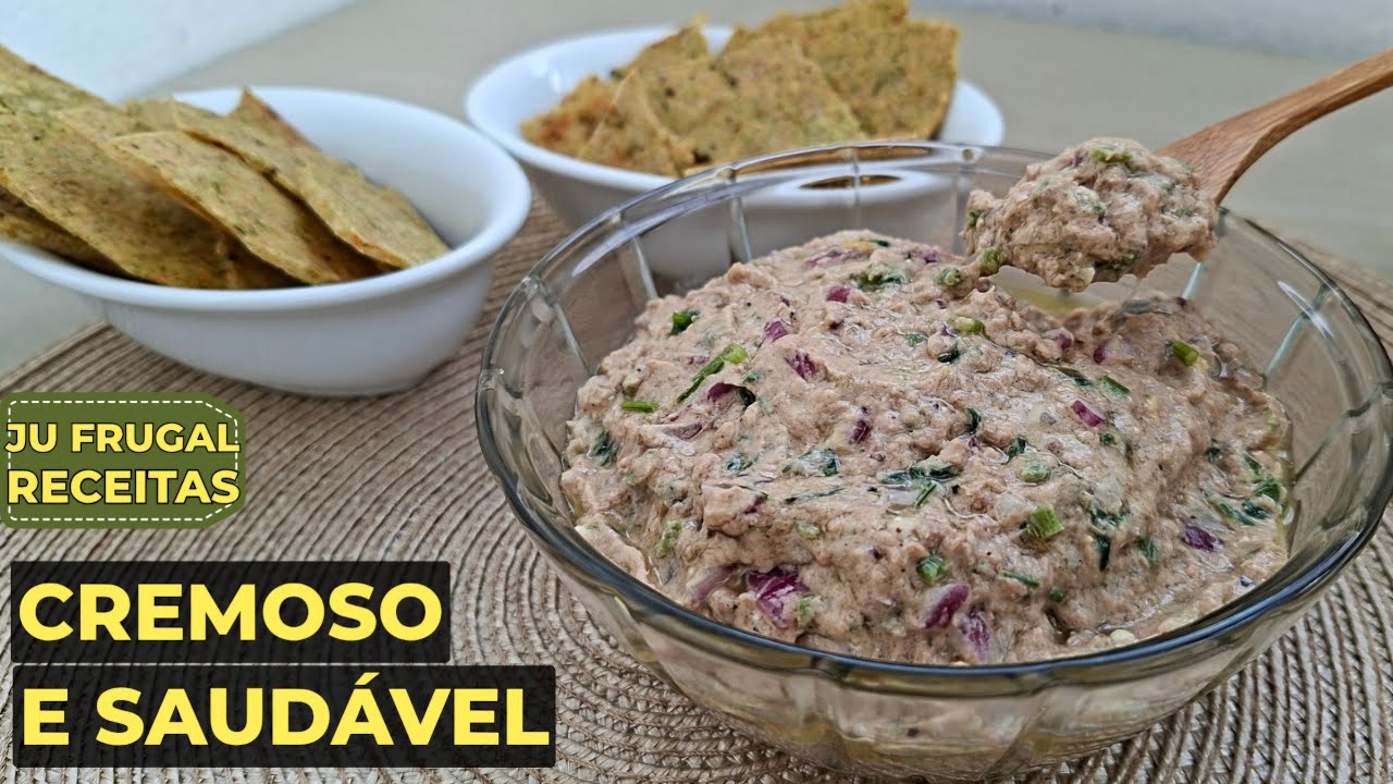 Saboroso e Nutritivo, PATÊ de ATUM Sem Maionese Fácil Com Poucos Ingredientes