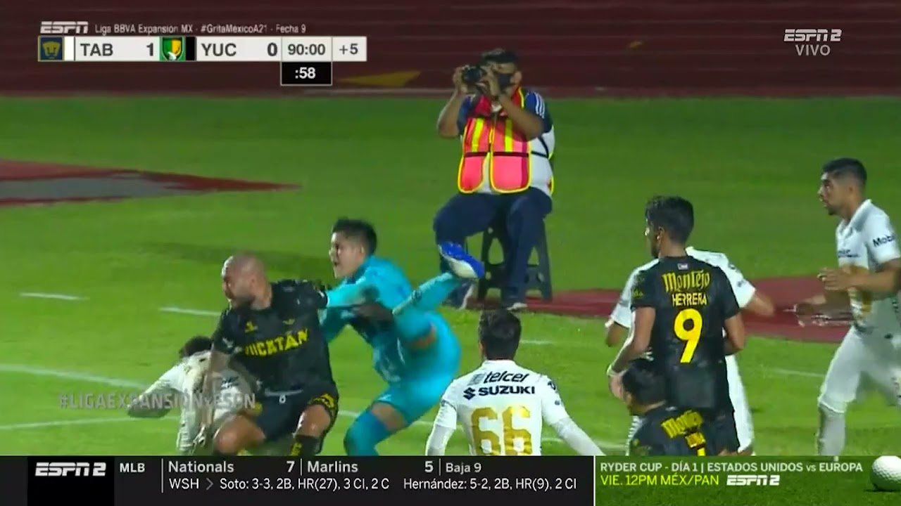 Gol de E. Herrera | Pumas Tabasco 1 - 1 Venados | Jornada 9 - Grita México A21